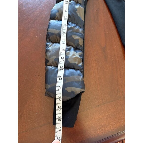 Aqua NWT Camo Camouflage Puffer + Soft Shell Athletic Jacket with Hood Size XS - Picture 13 of 13